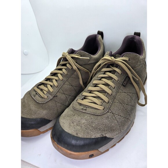 Oboz Bozeman Low Hiking Shoes Men's 11.5 Brown Suede Trail All Terrain Sneakers - Picture 4 of 8